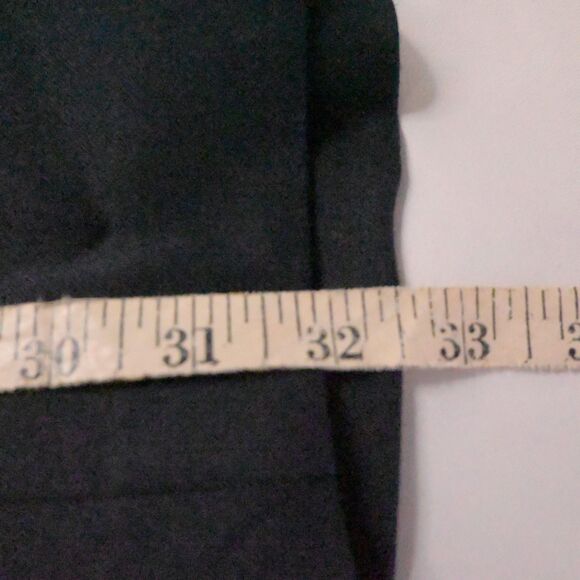 VTG JCPenney Comfort Slacks Mens 42x32 Navy Blue High Rise Dress Pants Trousers - Picture 6 of 6